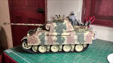 Trumpeter 1/16 Panther G Early complete build.