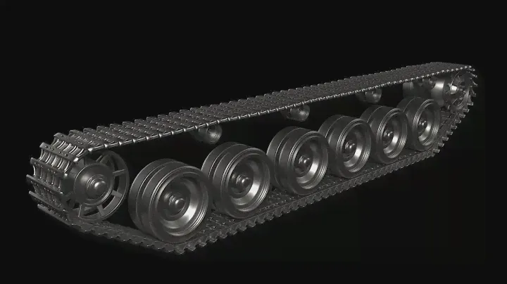 #3dsmax | Гусеница. Правильный метод!