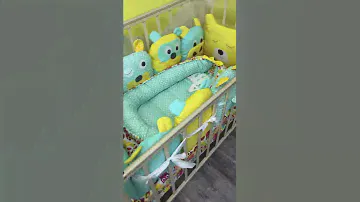 Бортики зверушки на детскую кроватку 🎀