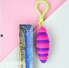 Брелок-антистресс Гусеница 7cm