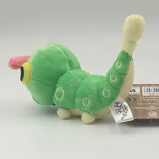 🛍 12 см TAKARA TOMY Pokemon Caterpie Зеленая гусеница плюшевые игрушки мягкие плюшевые куклы подарок для детей