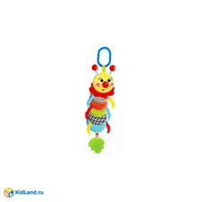 Текстильная игрушка подвеска гусеница с вибрацией Умка