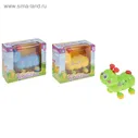 Игрушка музыкальная, "Веселая гусеница", двигается, русская озвучка, световые эффекты, работает от батареек, цвета МИКС