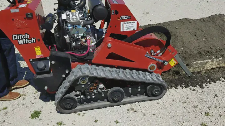 Ditch Witch C30X Track Walk Behind Trencher