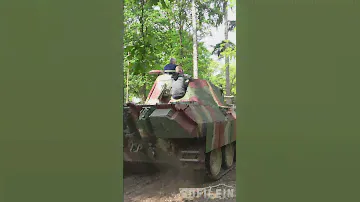 Panther Ausf. A tank on the move at Militracks 2019