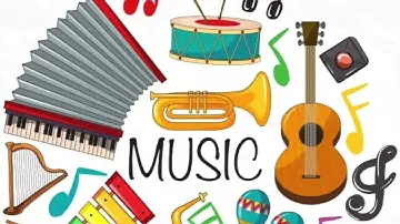Музыкальные инструменты, Music Instruments. Мультик для детей
