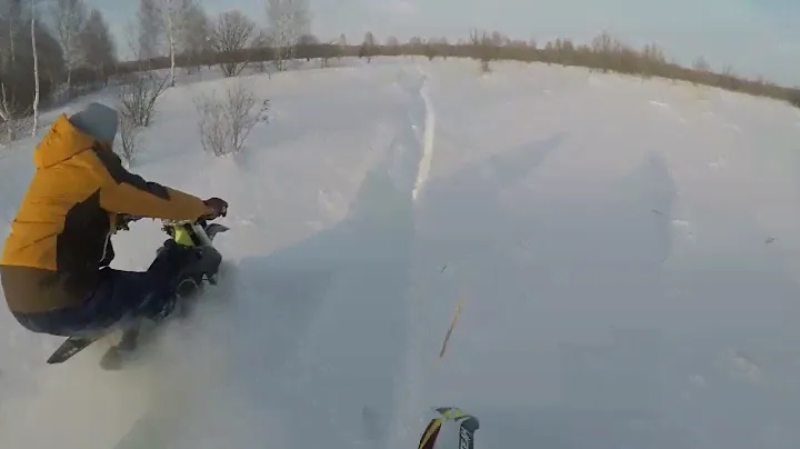 Китай-Эндуро на гусеничном комплекте SnowCAT