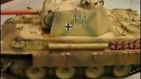 PANTHER-G HL RC I.R TANK TEST  1/16
