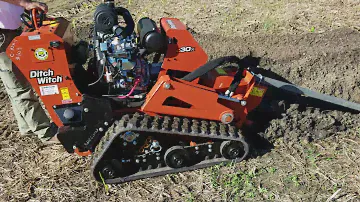 Ditch Witch C30X Track Walk Behind Trencher
